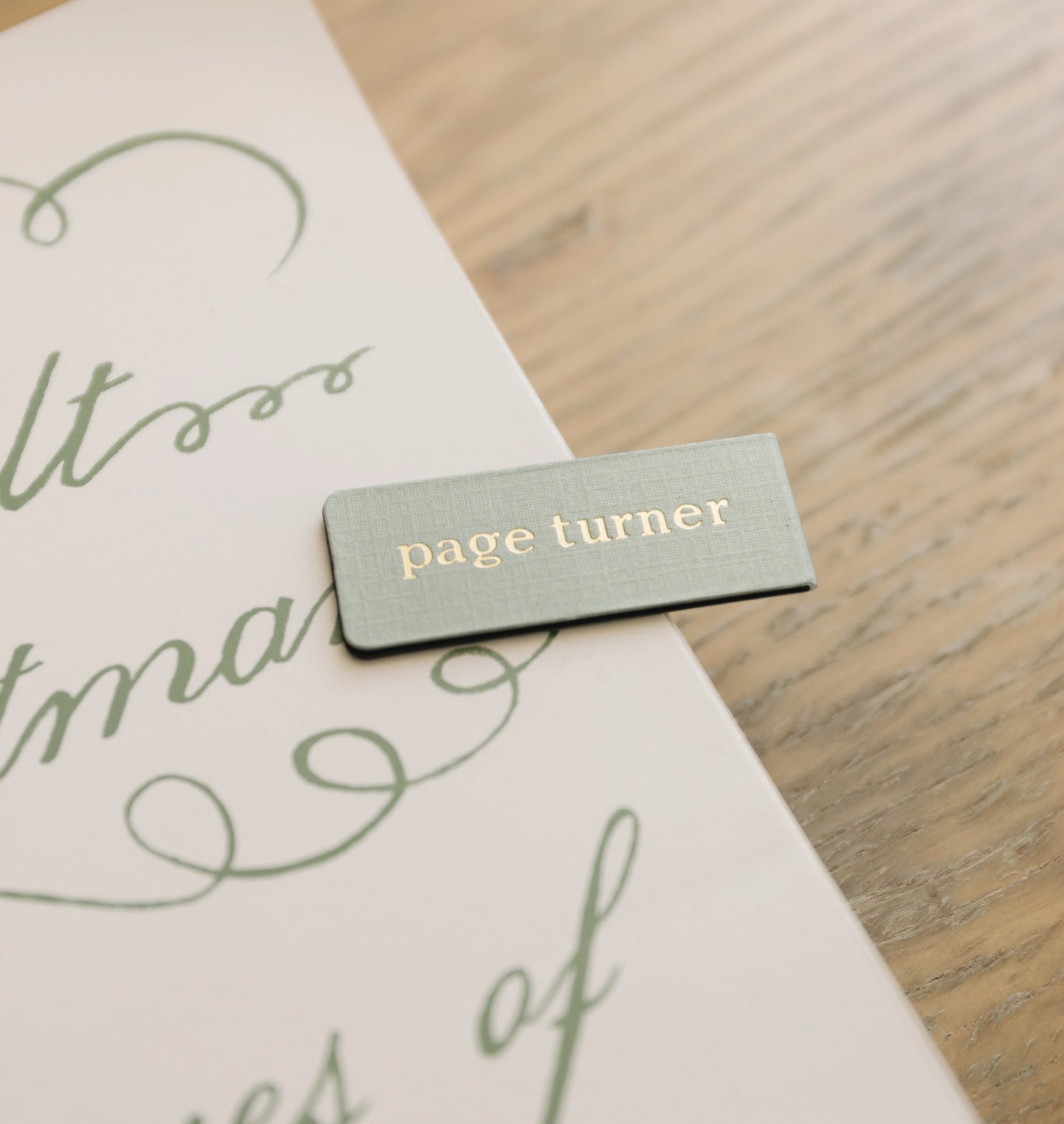 Page Turner Magnetic Bookmark