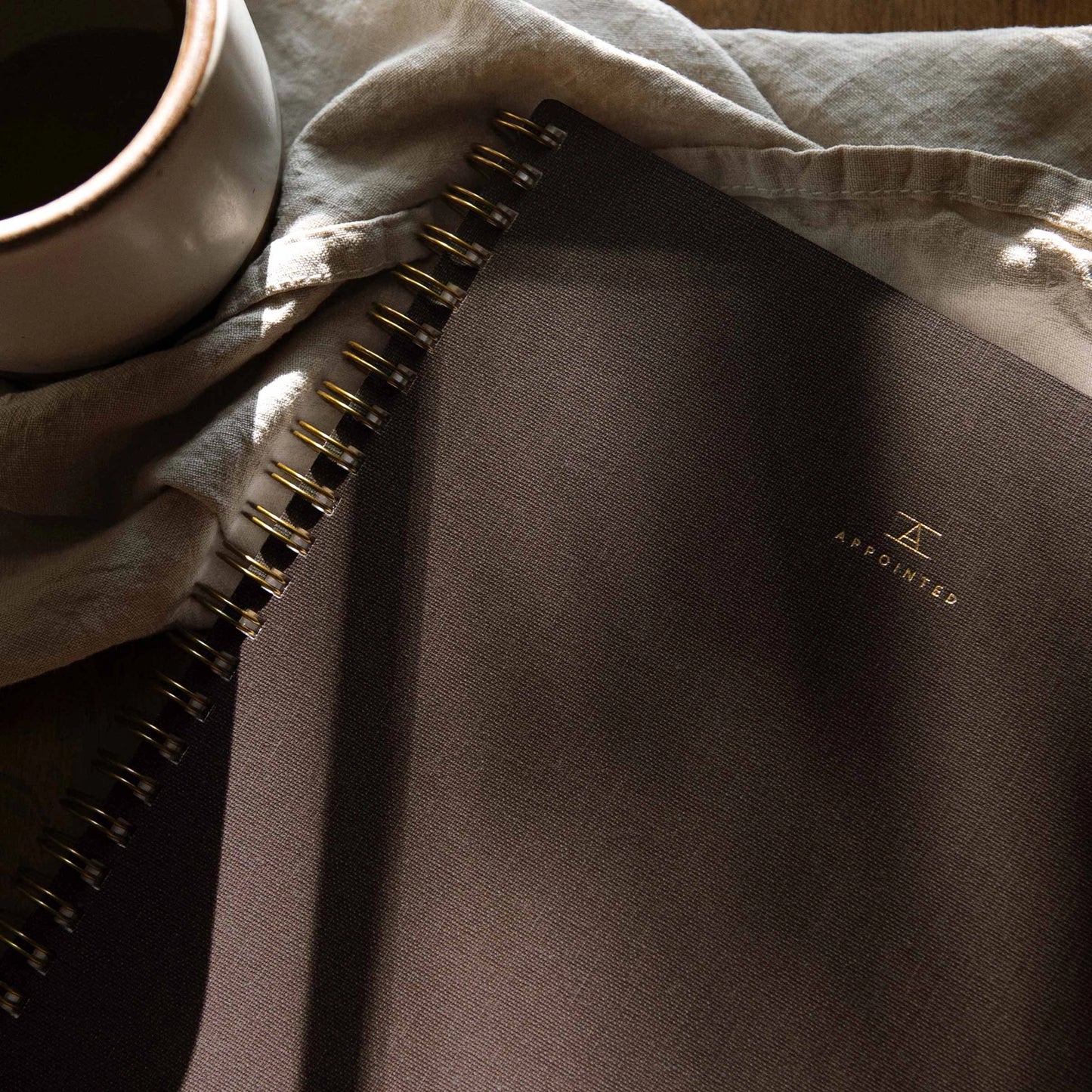 Appointed Espresso Notebook, Lined