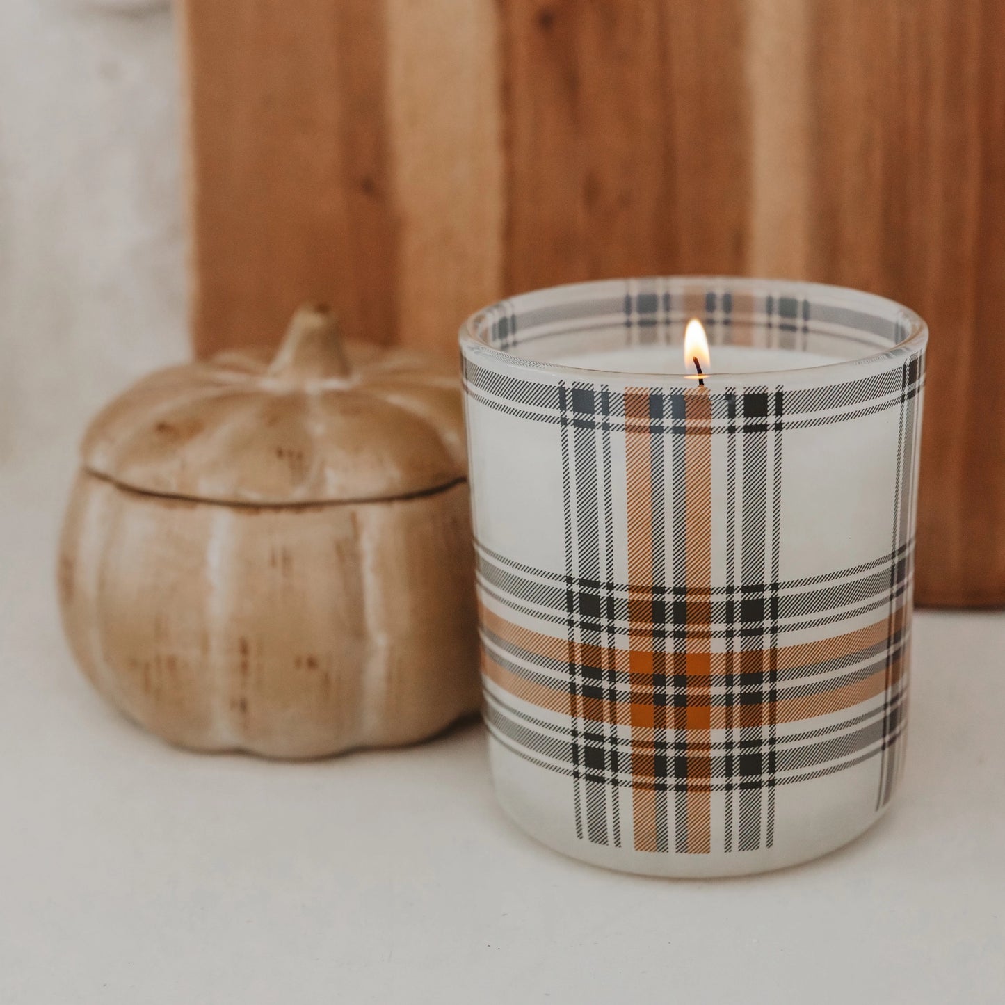 Hello Fall Candle