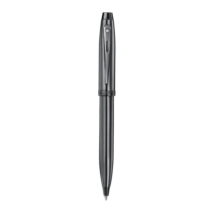 Sheaffer Ballpoint Pen, Ionic Gunmetal Grey with Shiny Pvd Trims