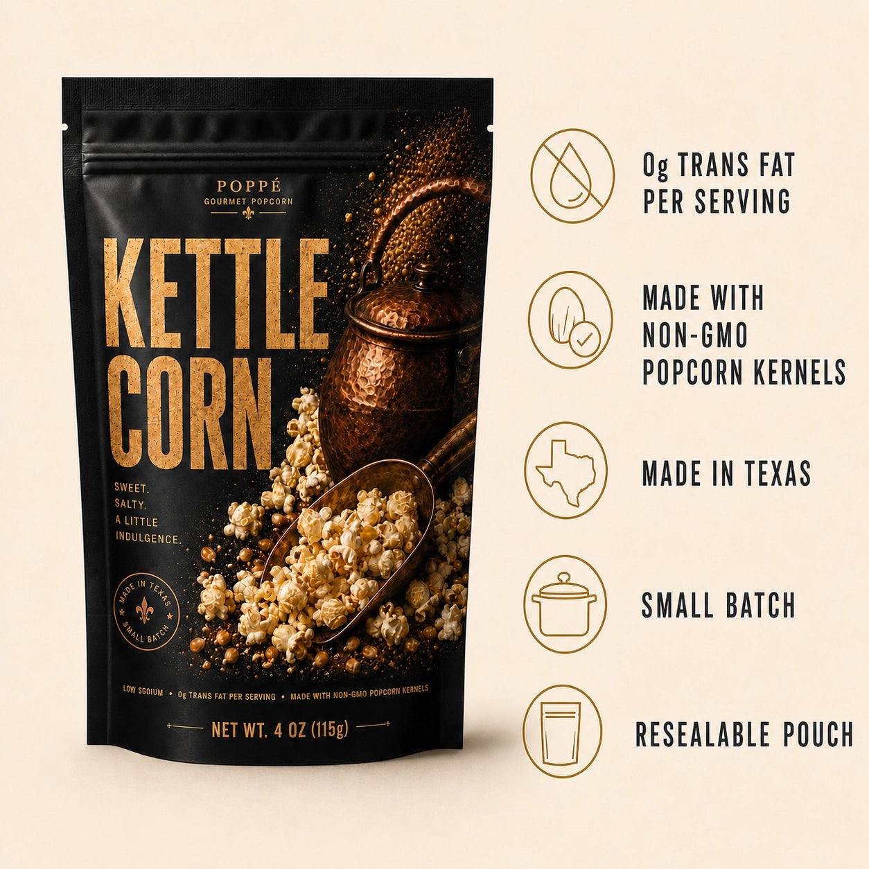 Kettle Corn Gourmet Popcorn