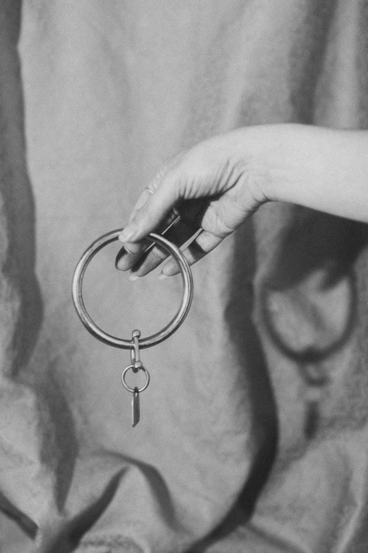 Brass Wrist Key Ring