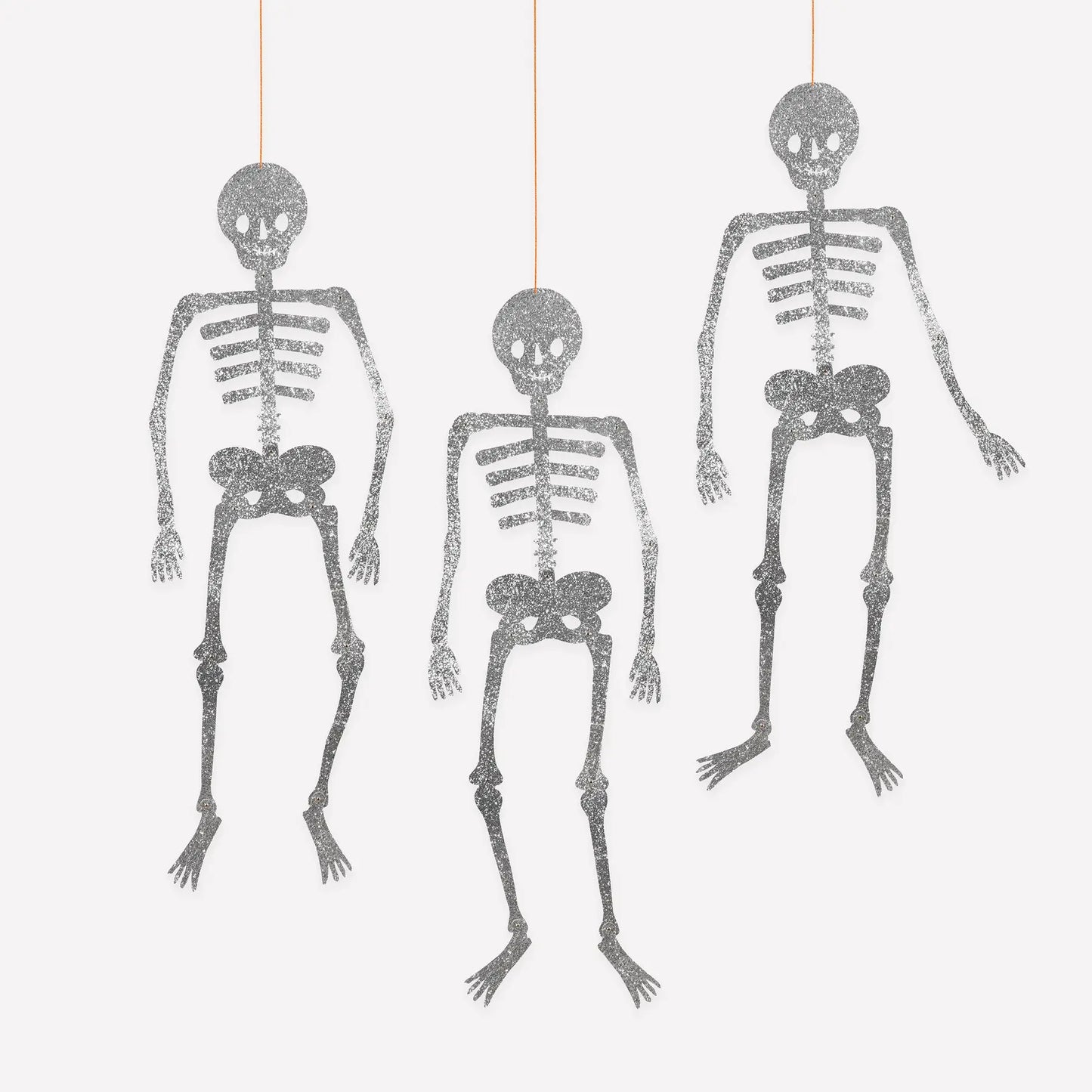 Giant Glitter Jointed Skeletons