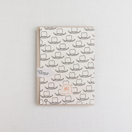 Texas Howdy Card by Morgan Lacey Hart