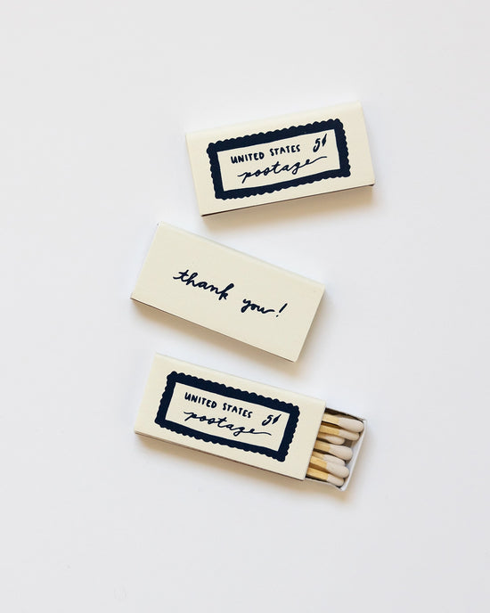 Thank You Matchbox by Sumner Lane