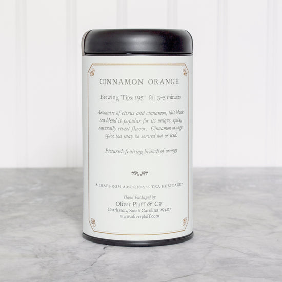 Cinnamon Orange Spiced Black Tea by Oliver Pluff & Company