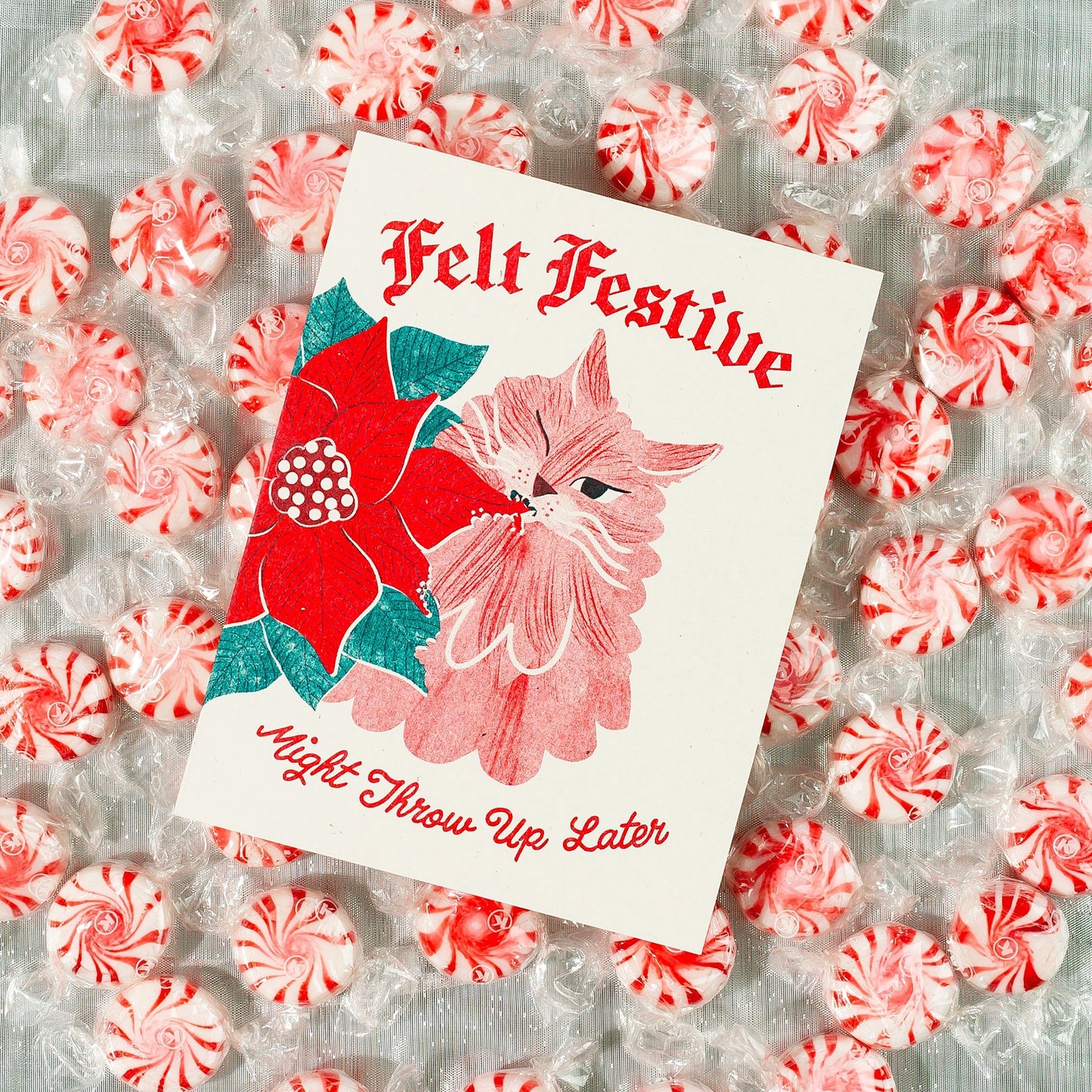 Felt Festive Card