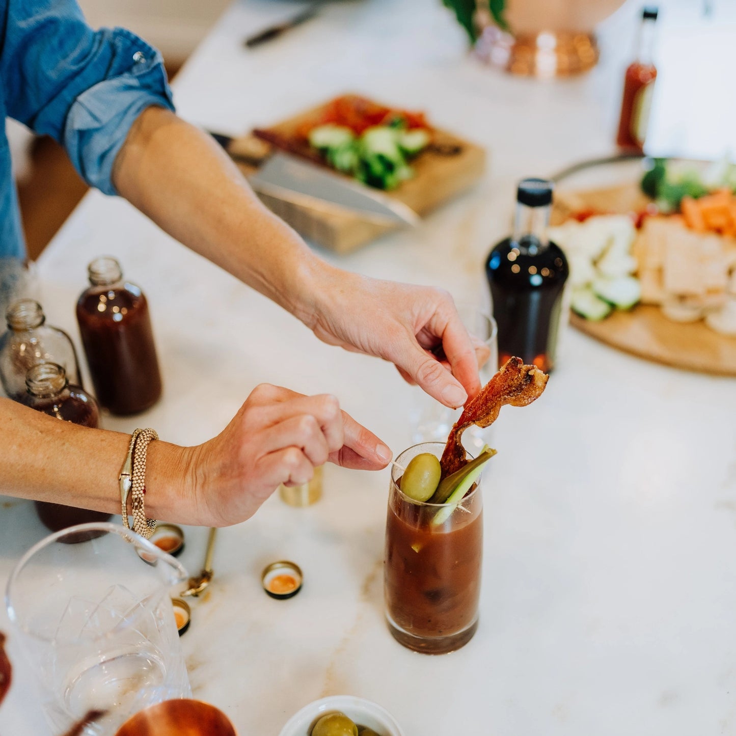 Pappy Bloody Mary Mix with Barrel-Aged Pepper Mash