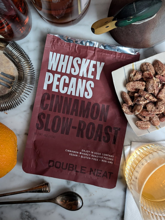 Cinnamon Whiskey Pecans by Double Neat