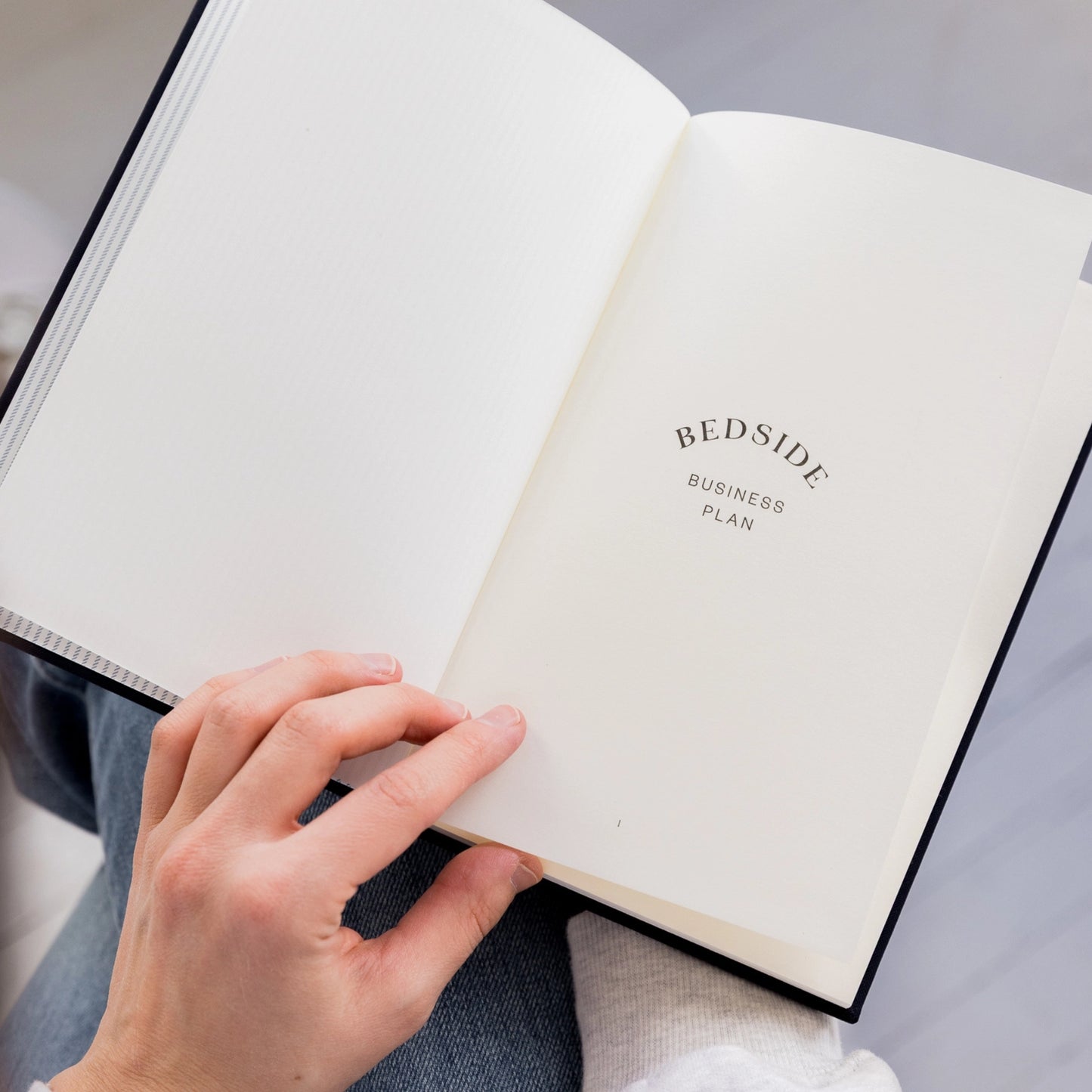 Bedside Business Plan Guided Idea Journal