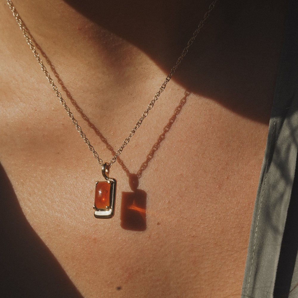 Foster Necklace - Brown by Lindsay Lewis