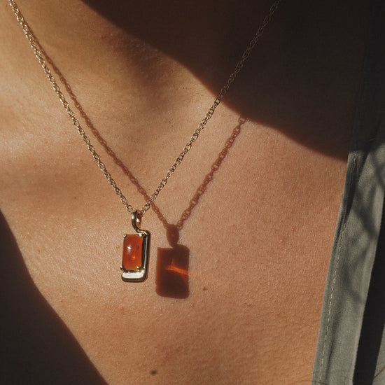Foster Necklace - Brown by Lindsay Lewis
