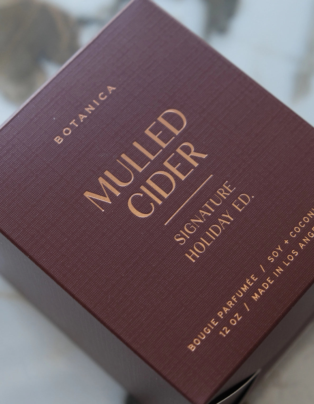 Mulled Cider Signature Holiday Candle