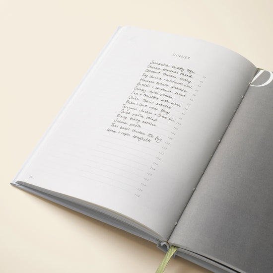The Vineyard Recipe Journal by Papier
