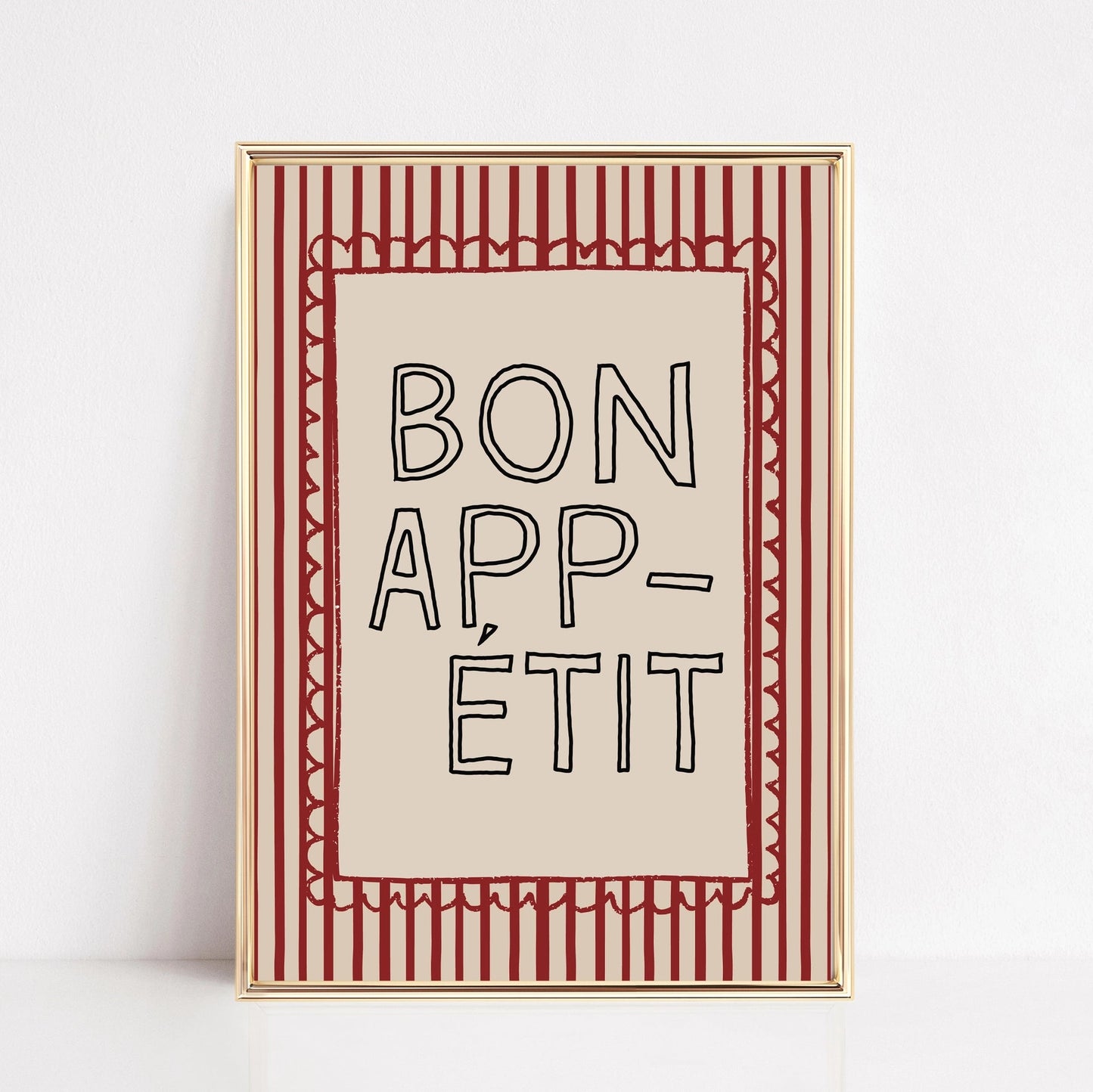 Bon Appétit Wall Art Print