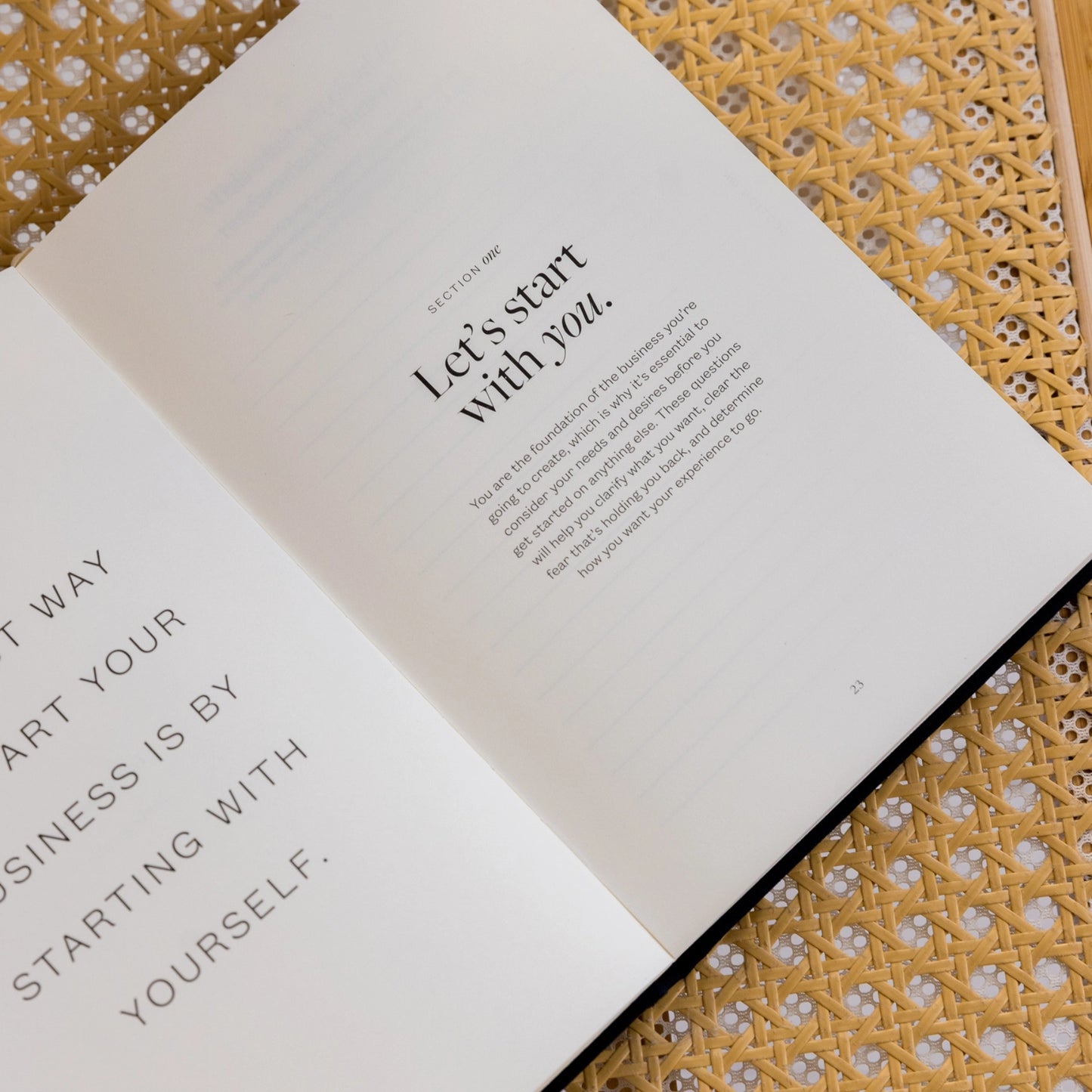 Bedside Business Plan Guided Idea Journal