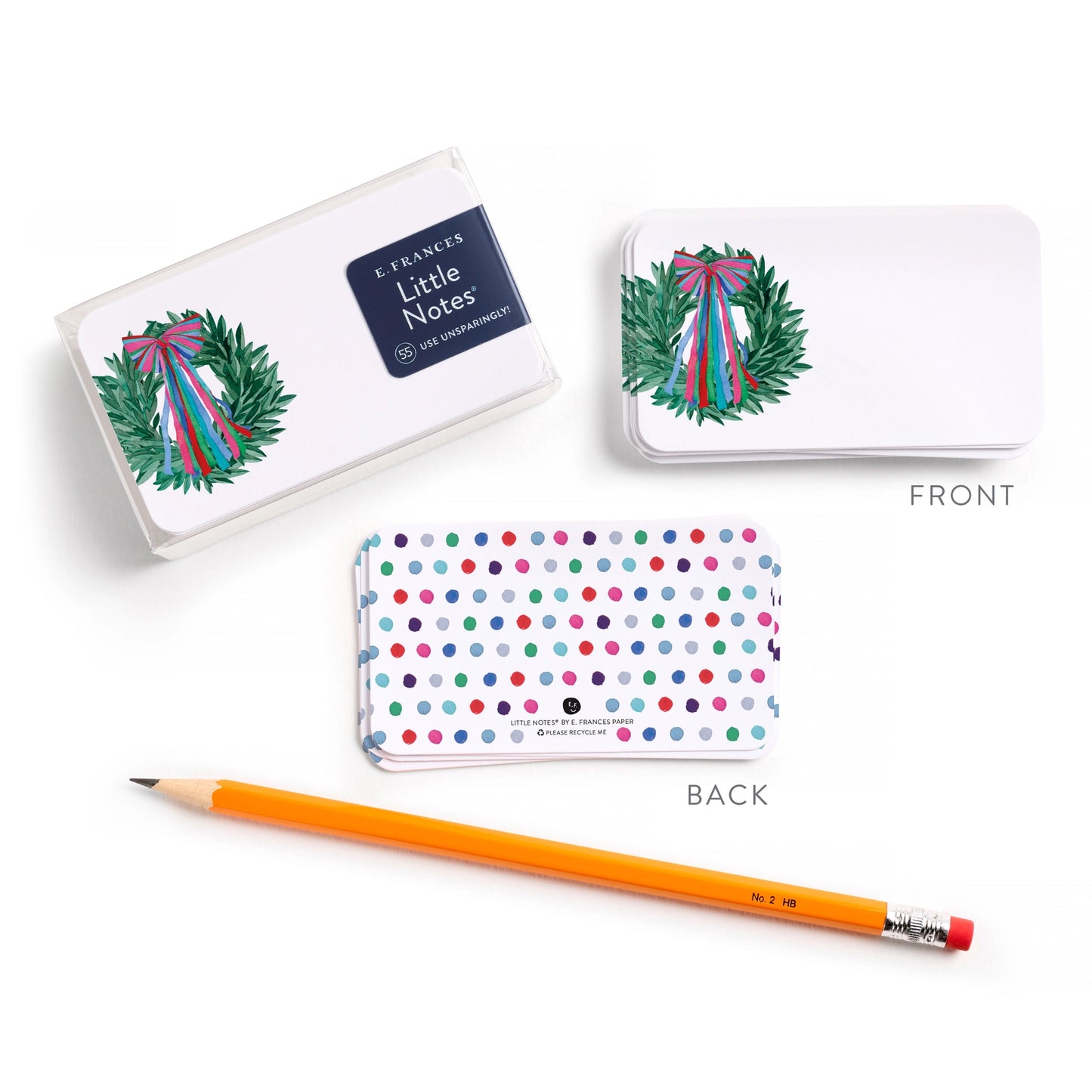 Colorful Wreath Christmas Little Notes®