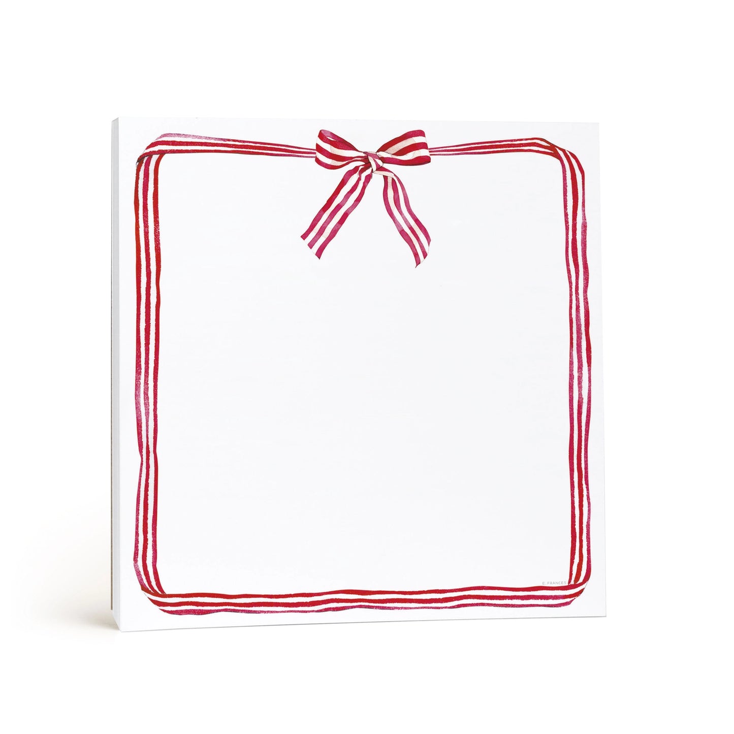 Red Ribbon Candy Chunky Notepad
