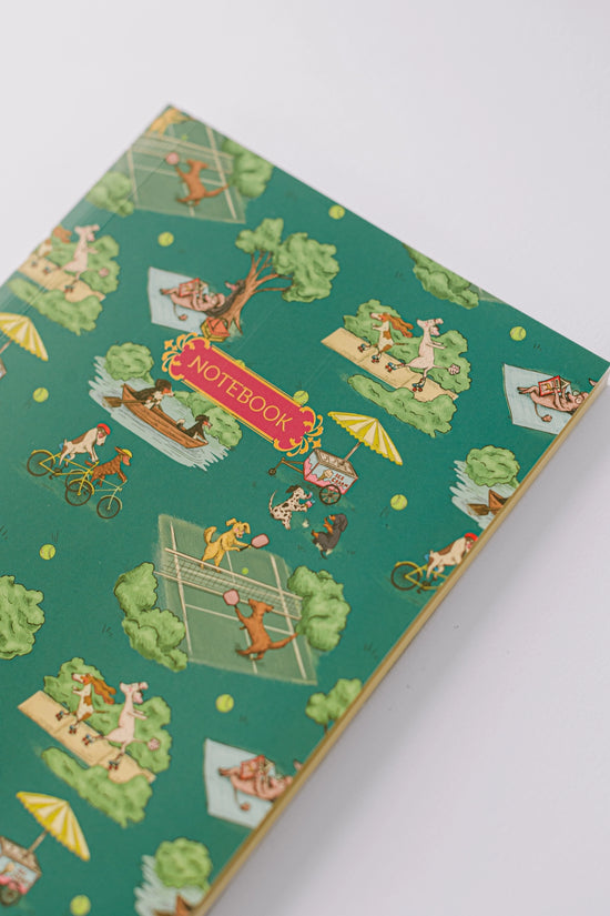 Dog Part Softcover Notebook by Good JuJu Ink