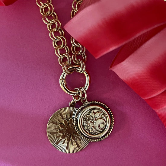 Cosima Chunky Link Necklace by Sandrine France Studio