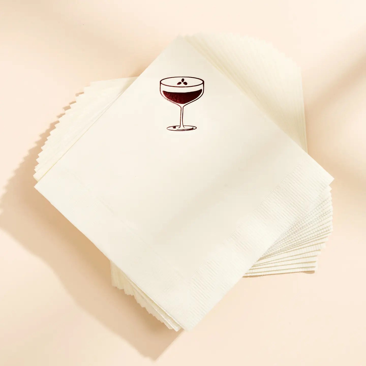 Espresso Martini Cocktail Napkins