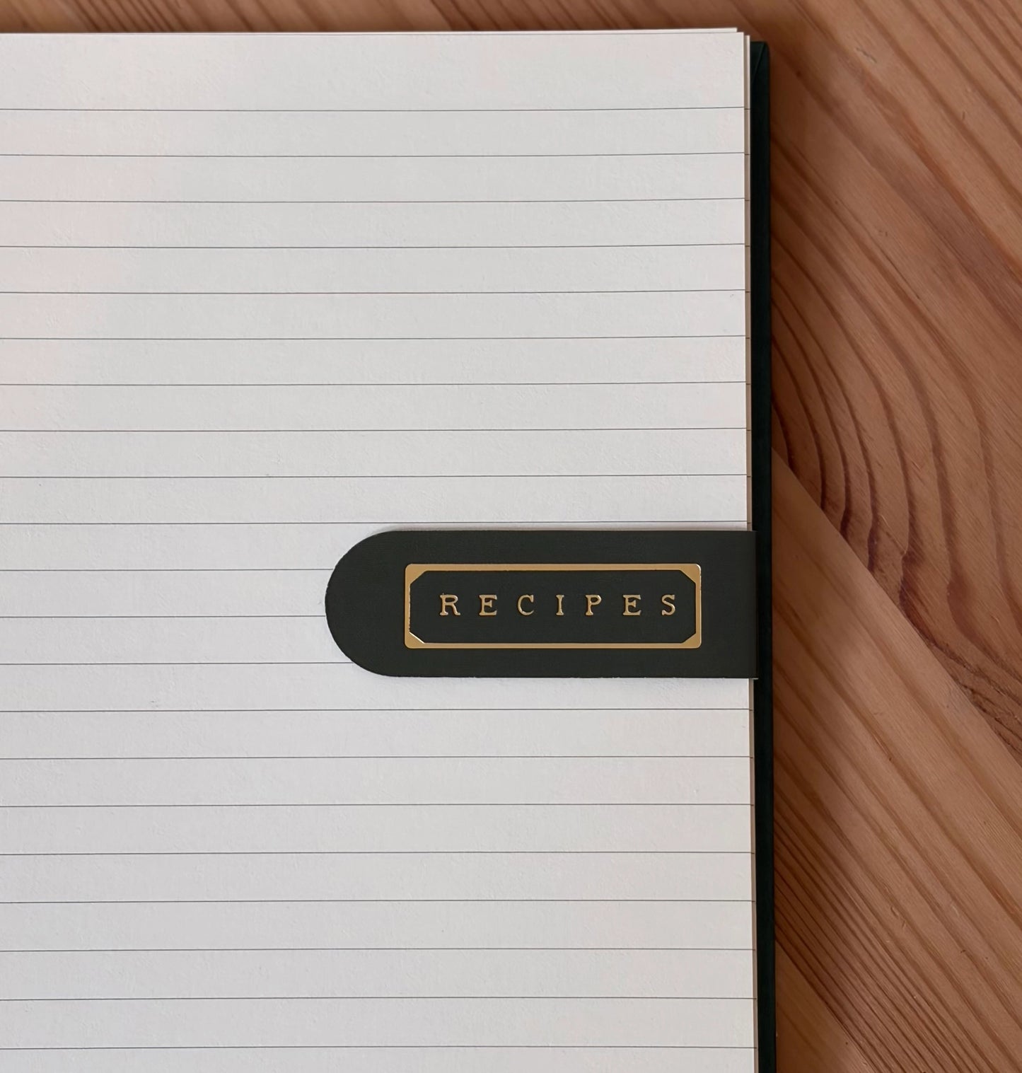 Recipes Magnetic Bookmark