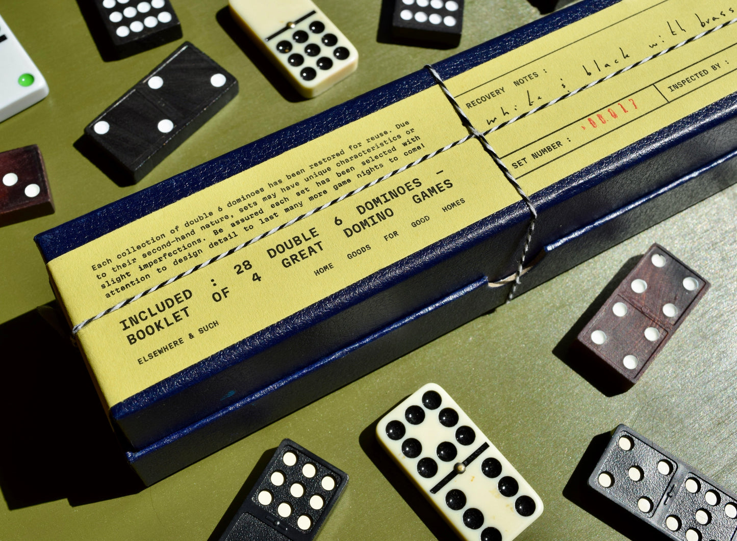 Vintage Reclaimed Domino Set