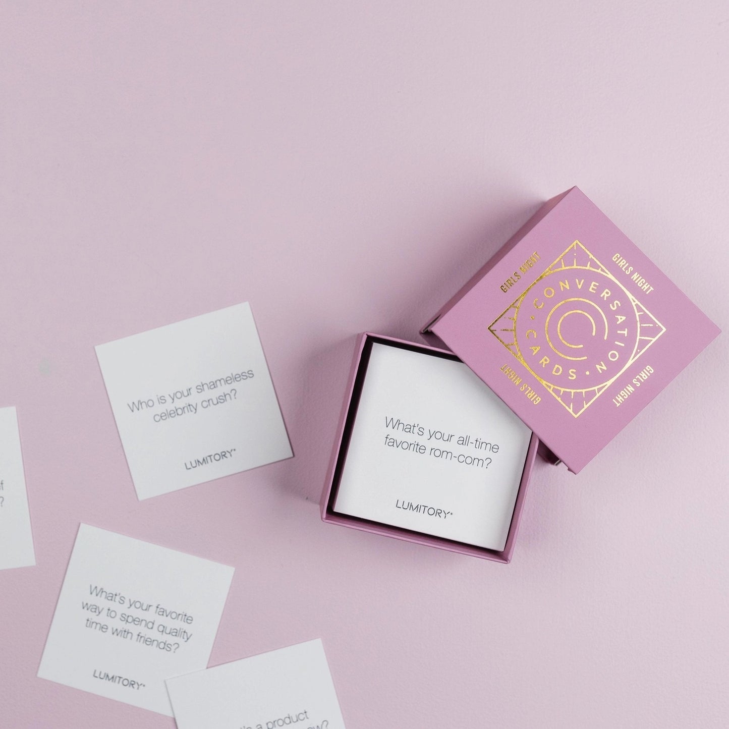 Girls' Night Conversation Cards