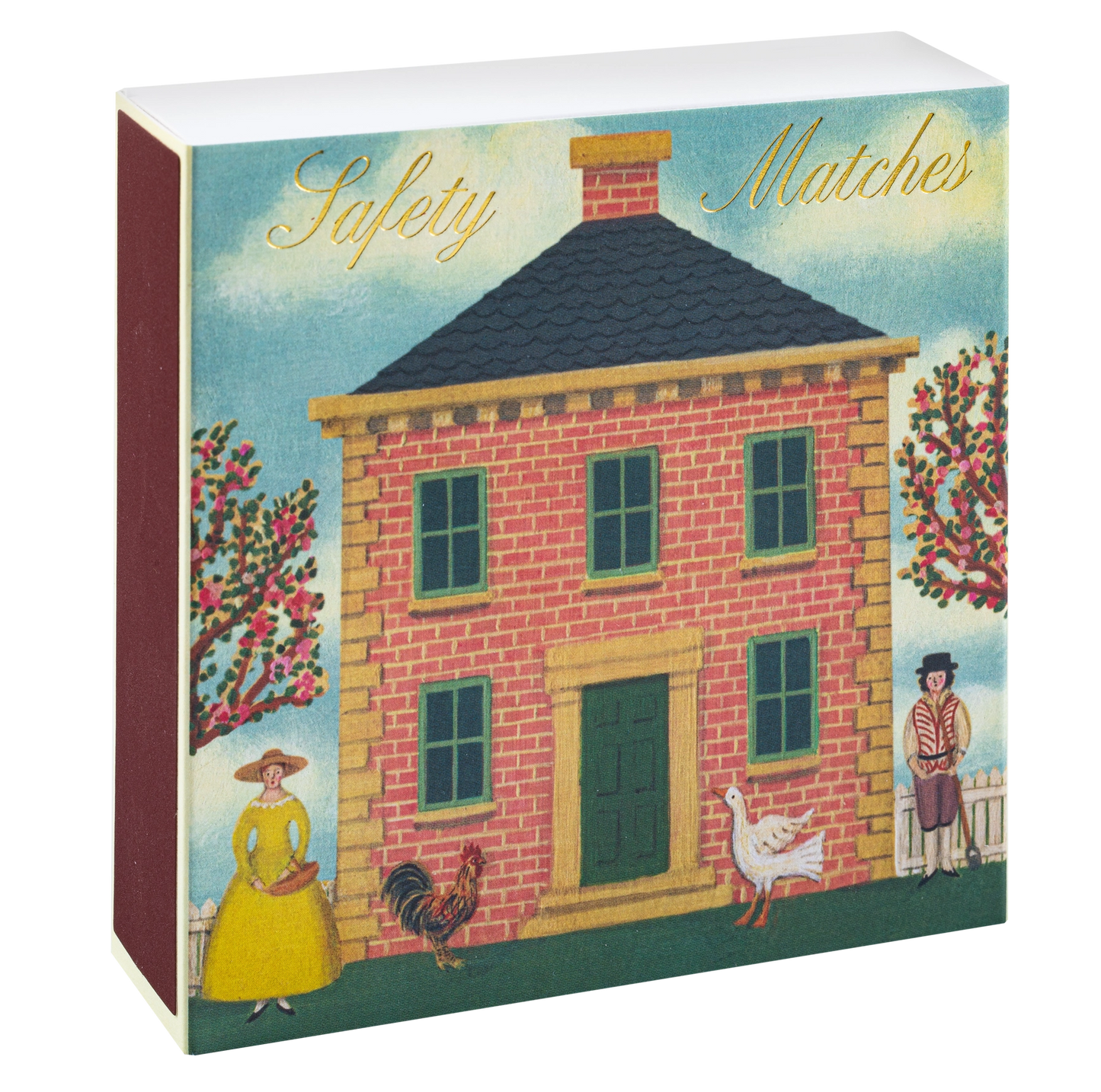 Red Brick Matchbox