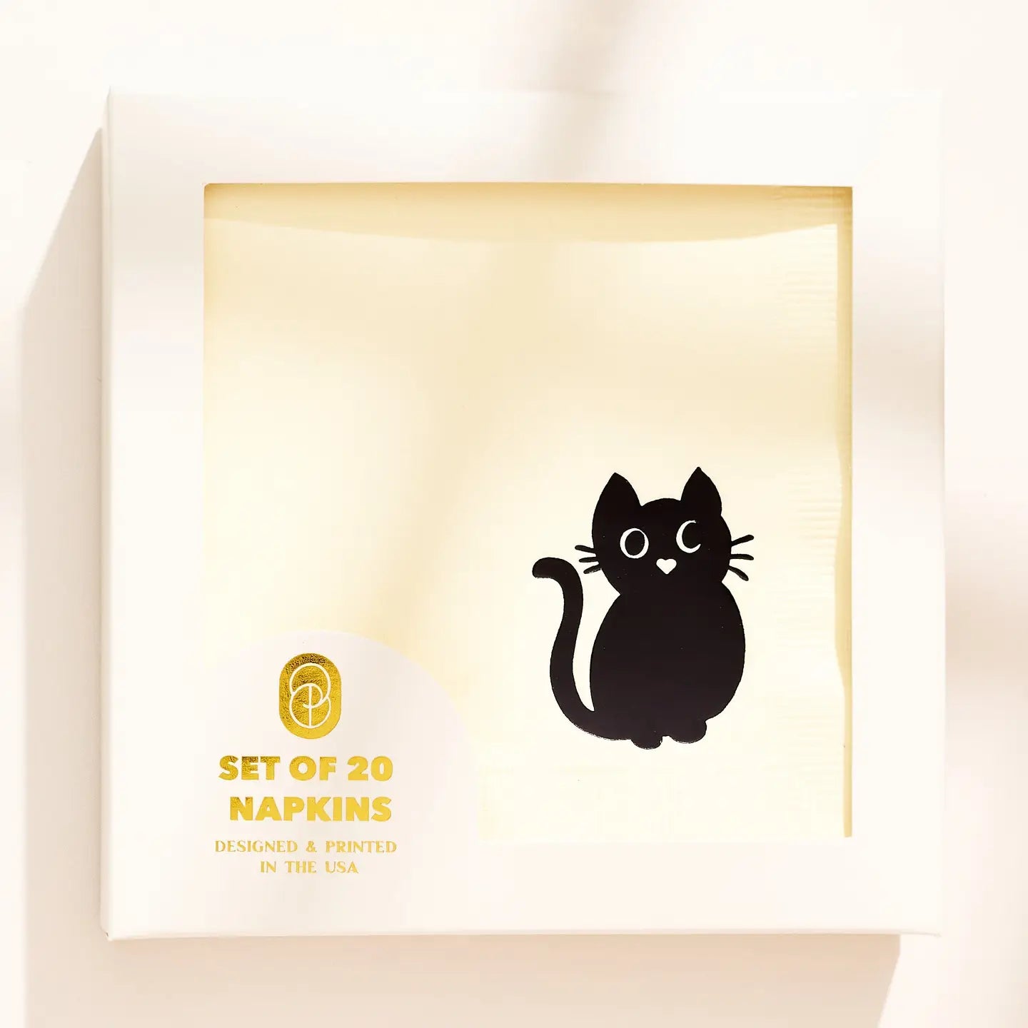 Black Cat Cocktail Napkins