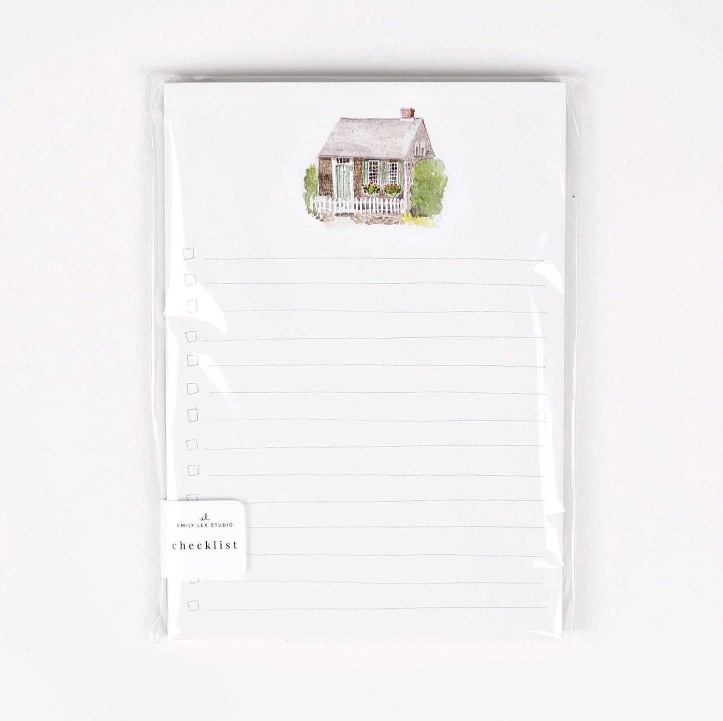 Cottage Everyday Checklist Notepad