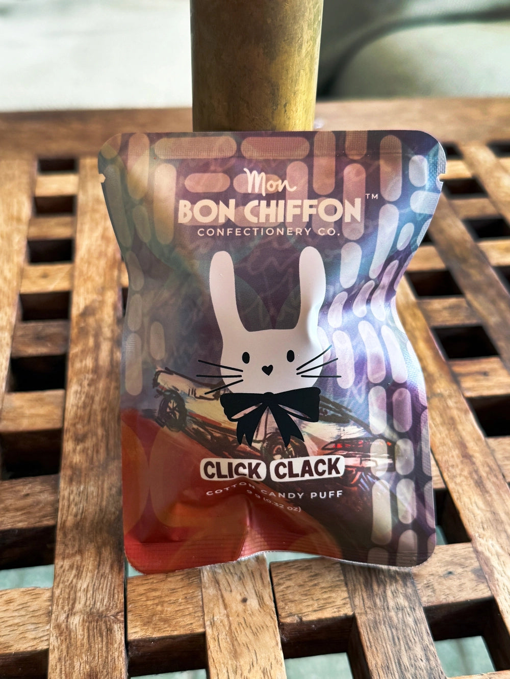 Click Clack Orange Vanilla Cotton Candy Puff