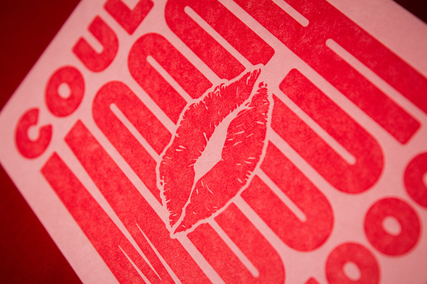Mooch A Smooch Card