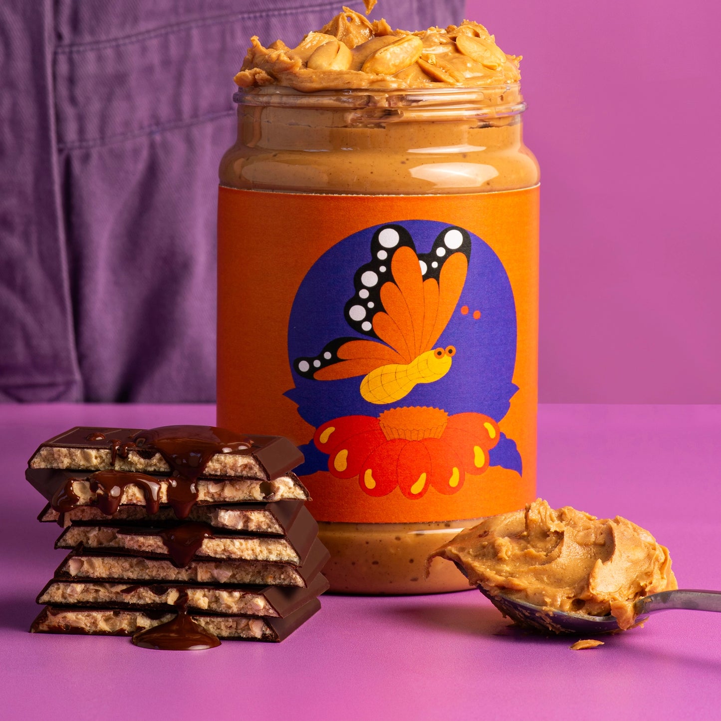 Peanut Butterfly Truffle Bar