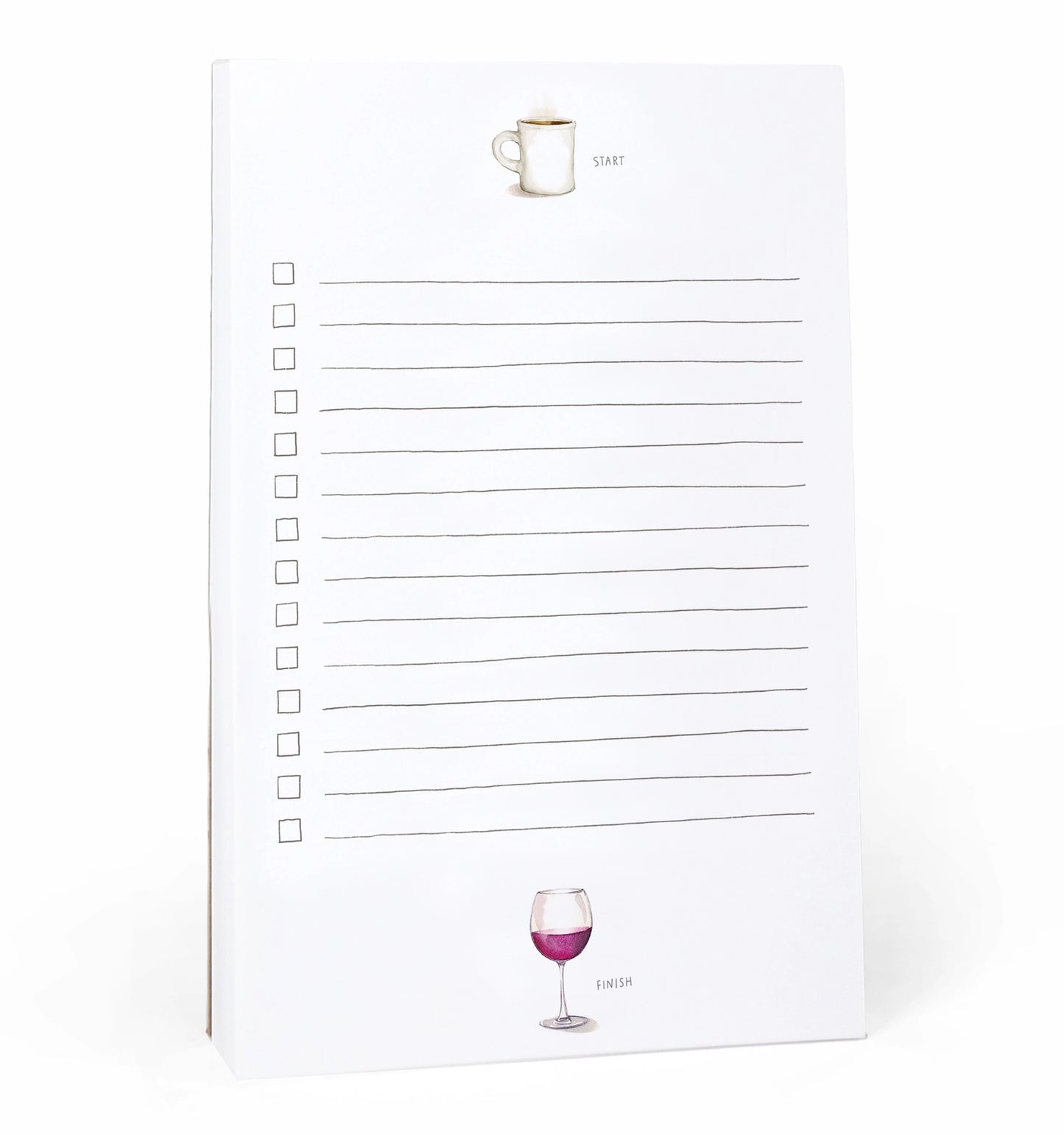 Start + Finish Notepad