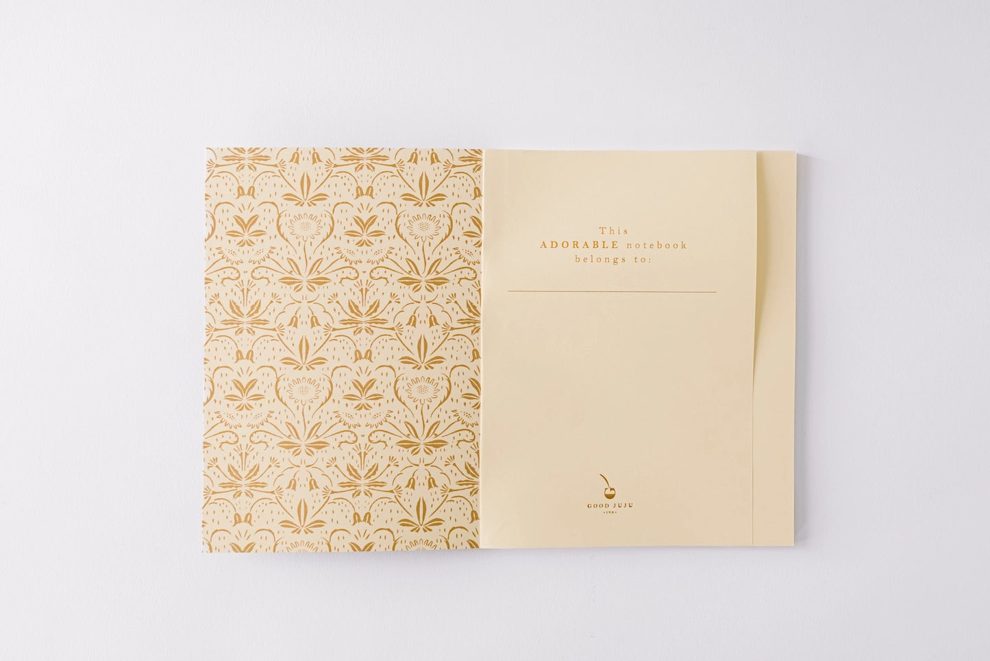 Dog Part Softcover Notebook by Good JuJu Ink