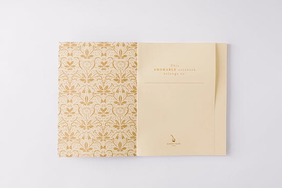 Dog Part Softcover Notebook by Good JuJu Ink