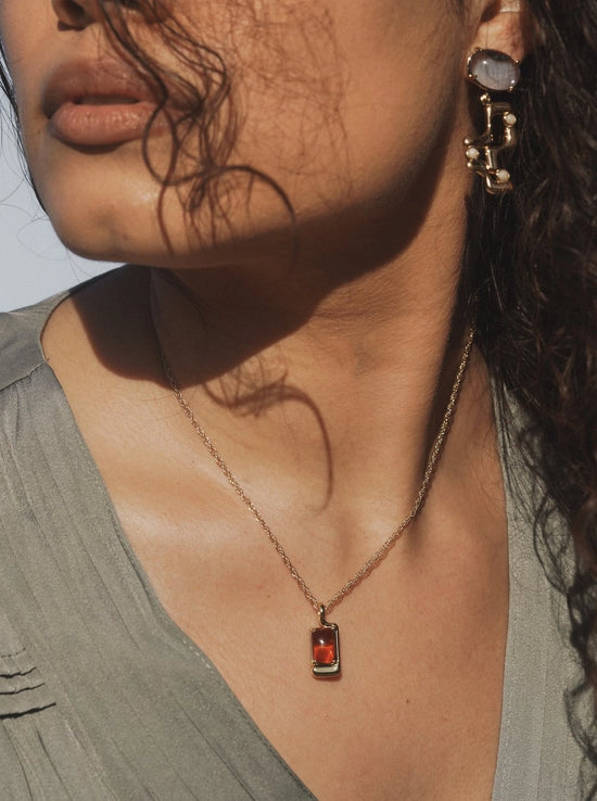 Foster Necklace - Brown by Lindsay Lewis
