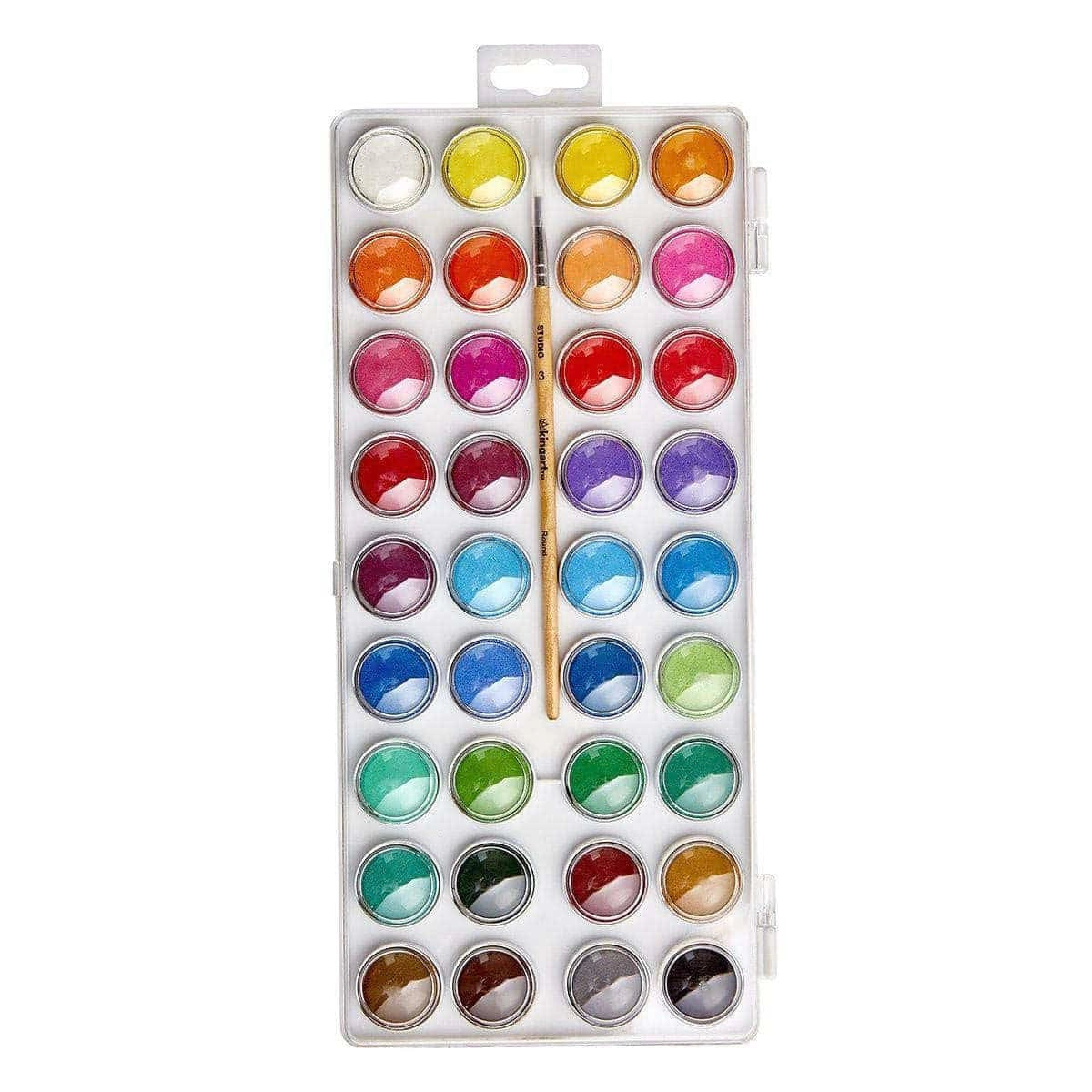 Kingart Watercolor Pan Set