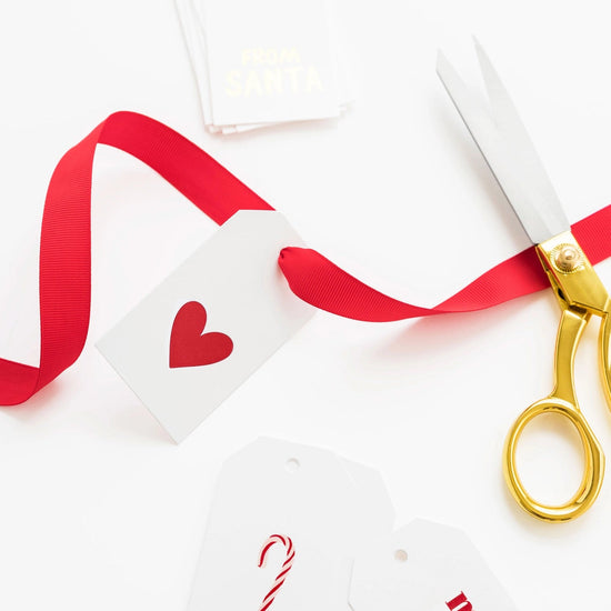 Red Heart Gift Tag by Sugar Paper
