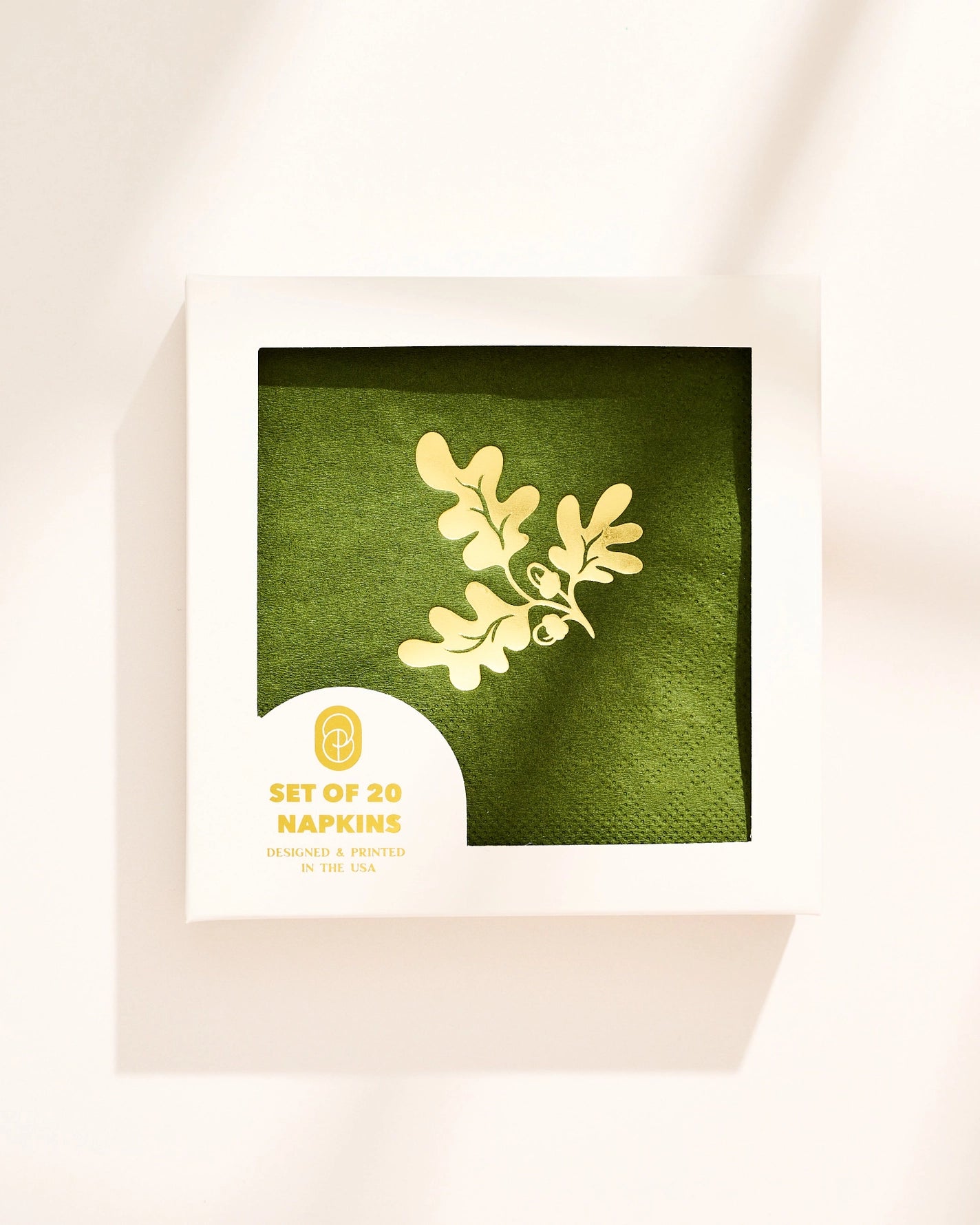 Oak Leaf & Acorn Cocktail Napkins