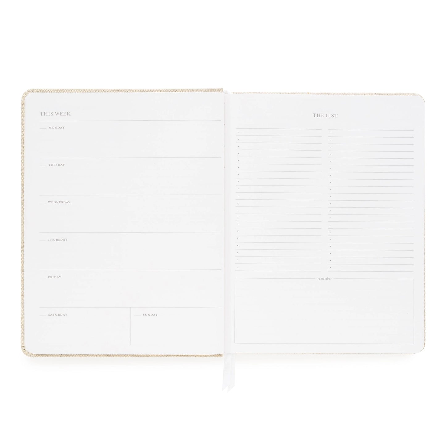Sugar Paper Weekly Undated Planner