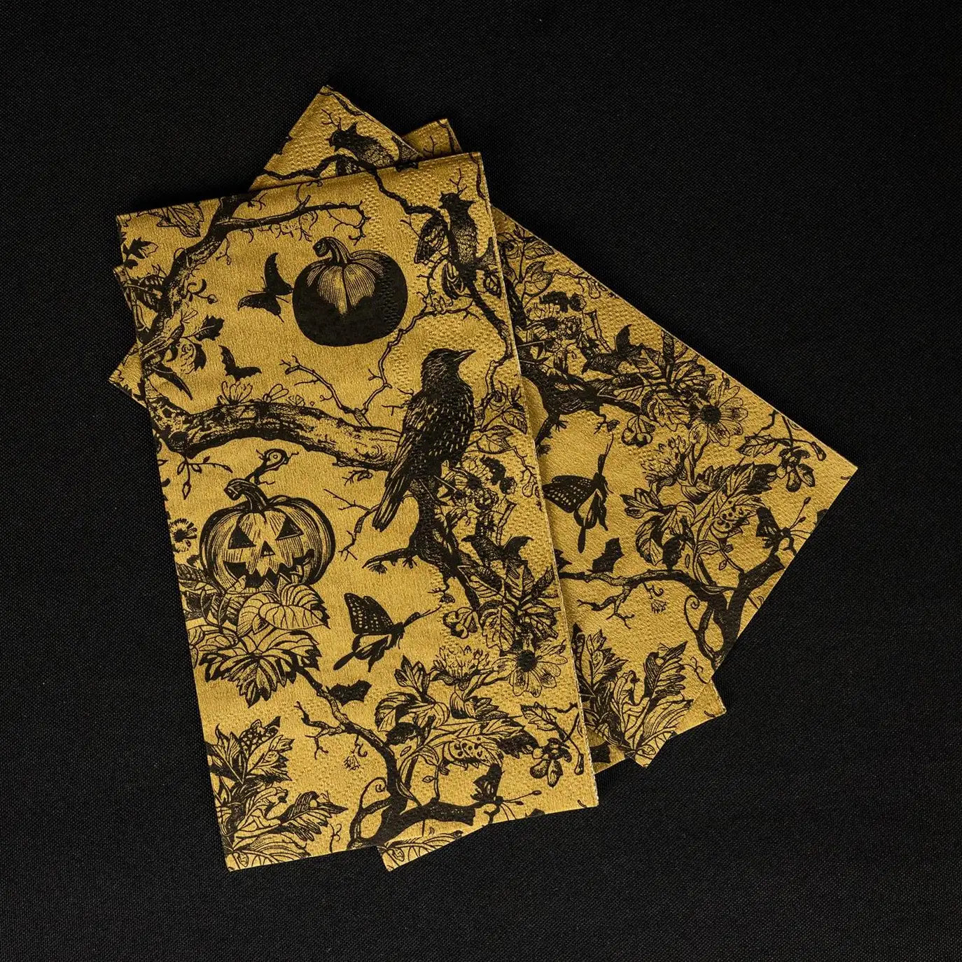 Haunted Threads Paper Guest Towels