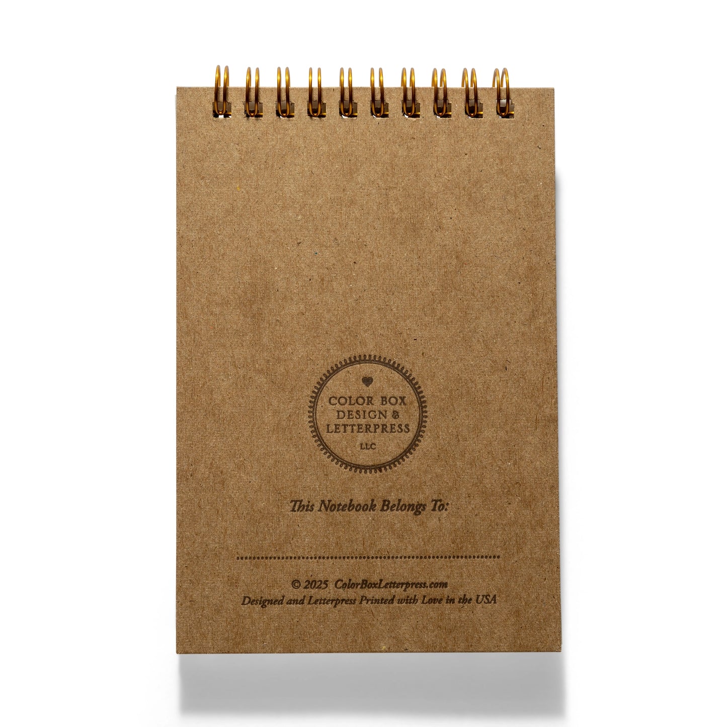 Mahjong Letterpress Notebook