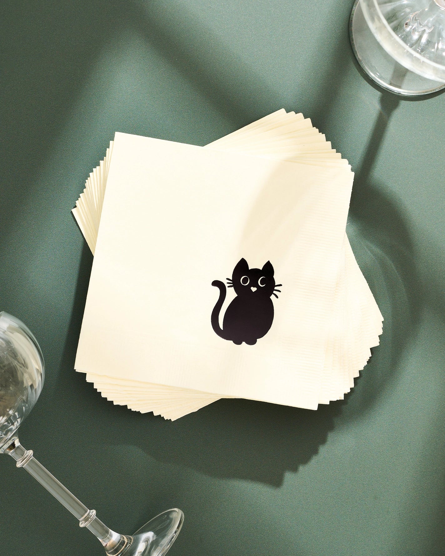 Black Cat Cocktail Napkins