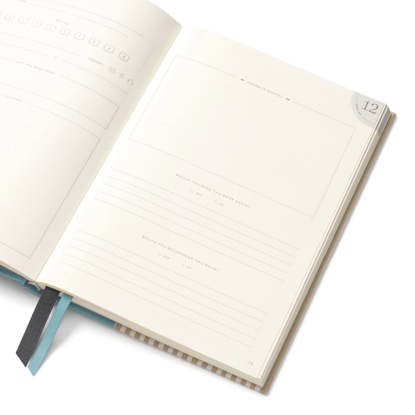 Fleurs Reading Journal