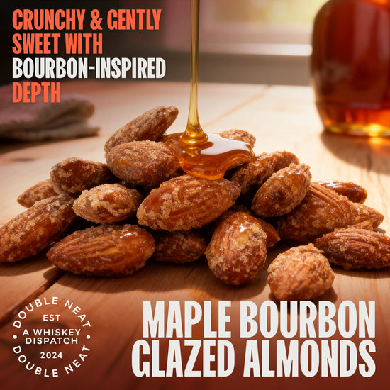 Maple Bourbon Almonds by Double Neat