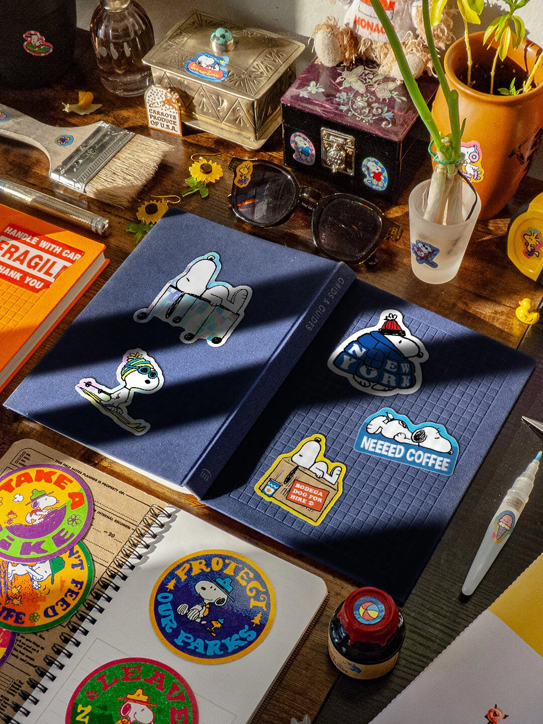 Disco Snoopy Sticker