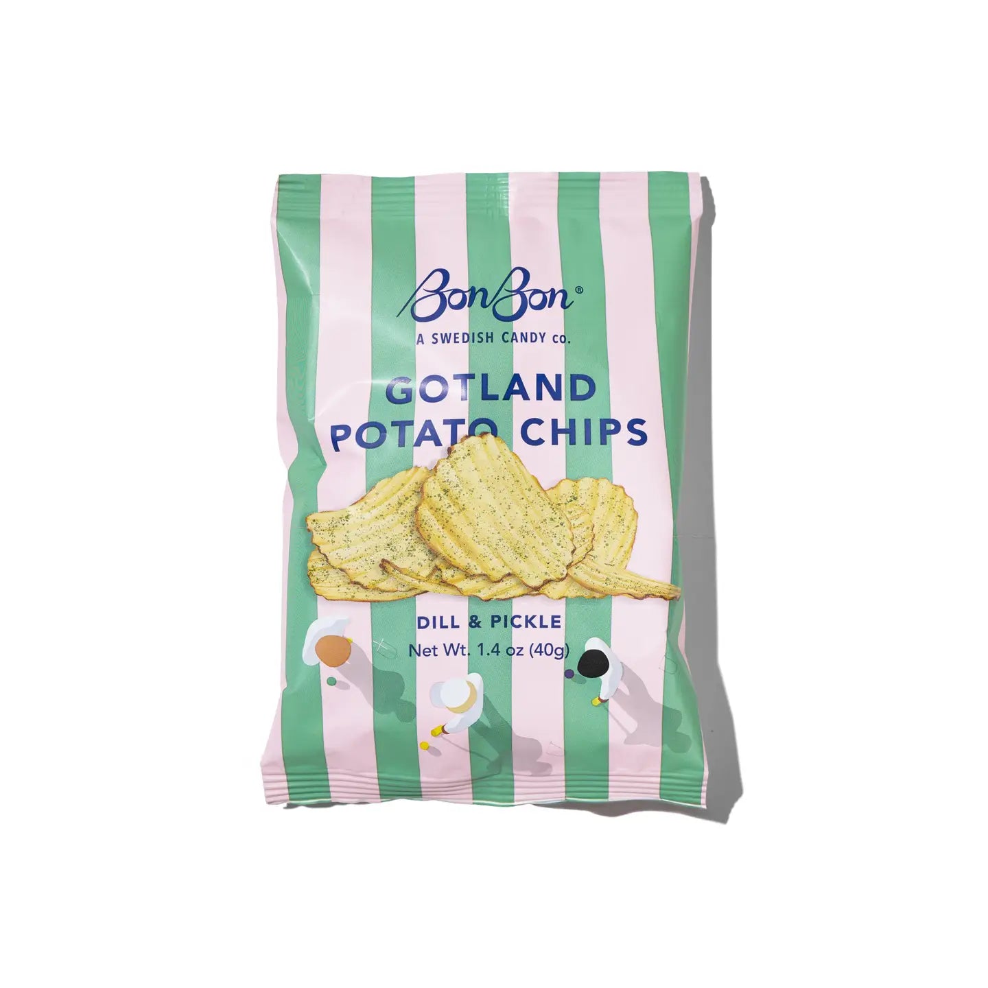 Bonbon's Dill and Pickle Potato Chips