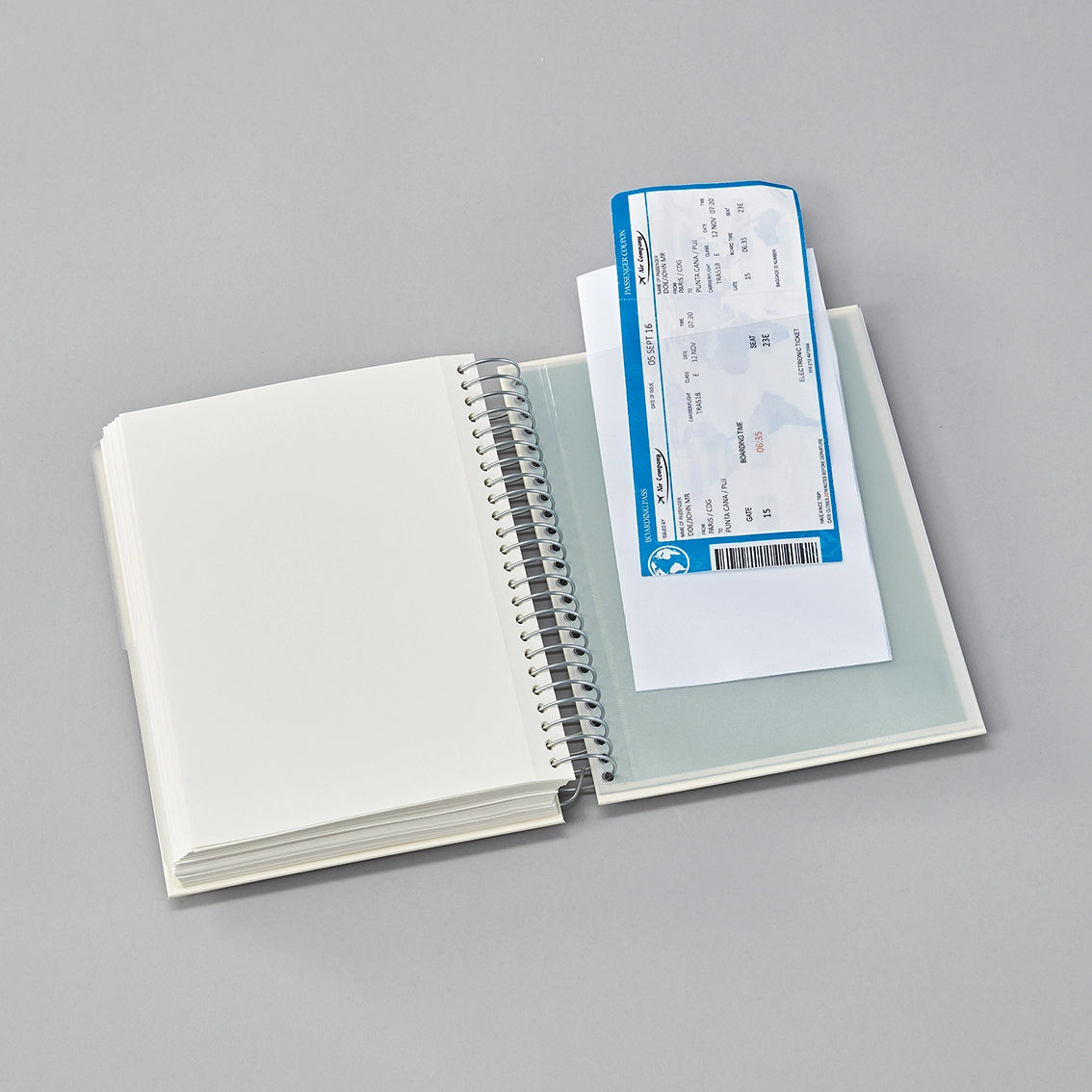 Burgundy Spiral Mucho Spiral Notebook, Lined by Semikolon